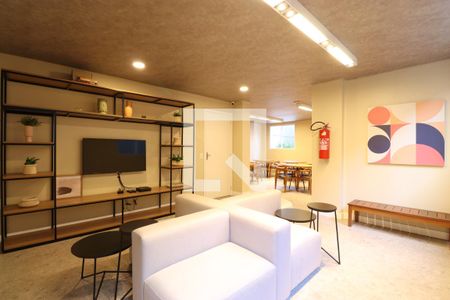 Apartamento para alugar com 34m², 2 quartos e sem vagaÁrea comum - Salão de festas