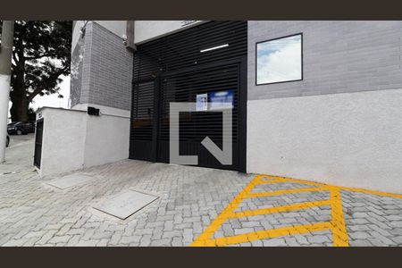 Apartamento para alugar com 39m², 2 quartos e sem vagaFachada e plaquinha