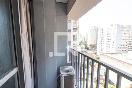 Varanda de kitnet/studio para alugar com 1 quarto, 30m² em Vila Mariana, São Paulo