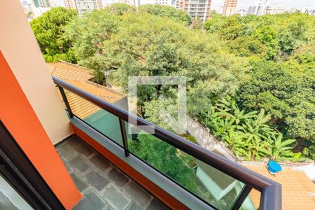 Varanda - Sala de kitnet/studio para alugar com 1 quarto, 40m² em Mirandópolis, São Paulo