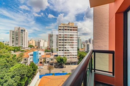 Varanda - Sala de kitnet/studio para alugar com 1 quarto, 40m² em Mirandópolis, São Paulo