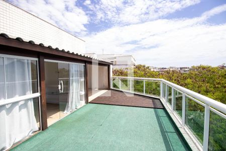 Varanda de apartamento à venda com 3 quartos, 256m² em Recreio dos Bandeirantes, Rio de Janeiro