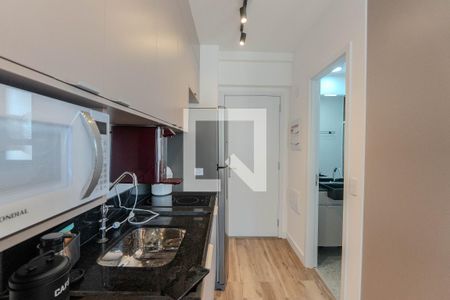 Studio para alugar com 24m², 1 quarto e sem vaga Studio para alugar com 24m², 1 quarto e sem vagaCozinha