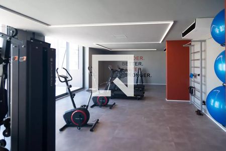 Studio para alugar com 24m², 1 quarto e sem vaga Studio para alugar com 24m², 1 quarto e sem vagaÁrea comum - Academia