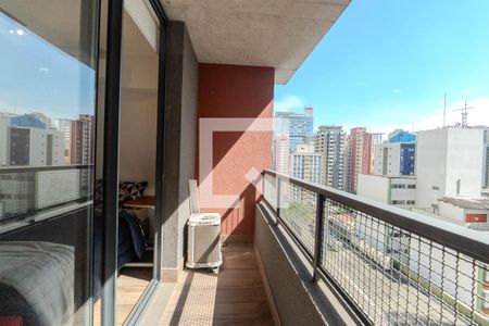 Studio para alugar com 24m², 1 quarto e sem vaga Studio para alugar com 24m², 1 quarto e sem vagaSacada