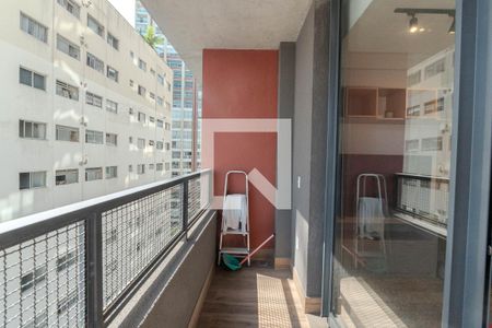 Studio para alugar com 24m², 1 quarto e sem vaga Studio para alugar com 24m², 1 quarto e sem vagaSacada