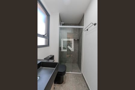 Studio para alugar com 24m², 1 quarto e sem vaga Studio para alugar com 24m², 1 quarto e sem vagaBanheiro