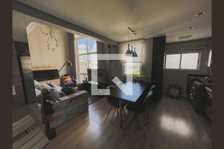 Sala de apartamento à venda com 1 quarto, 64m² em Jardim do Salso, Porto Alegre