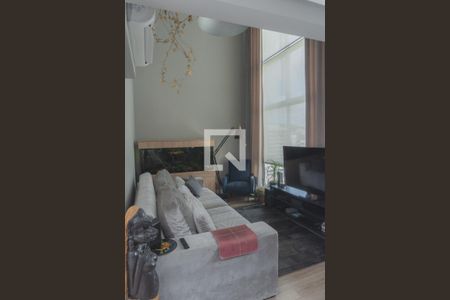 sala de apartamento à venda com 1 quarto, 64m² em Jardim do Salso, Porto Alegre