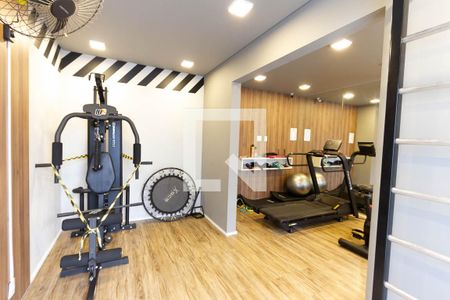 Apartamento para alugar com 39m², 2 quartos e sem vaga Apartamento para alugar com 39m², 2 quartos e sem vagaÁrea comum - Academia