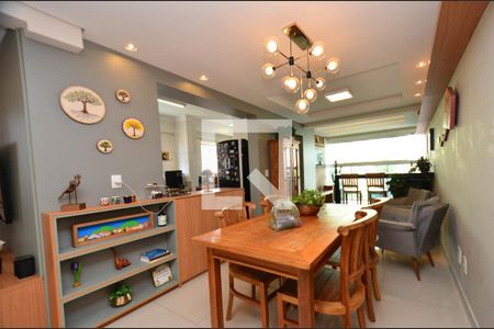 Sala de jantar de apartamento à venda com 3 quartos, 110m² em Sagrada Família, Belo Horizonte