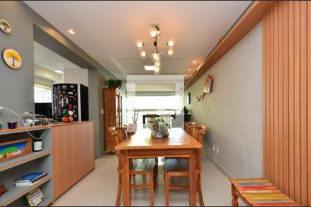 Sala de jantar de apartamento à venda com 3 quartos, 110m² em Sagrada Família, Belo Horizonte