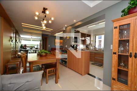 Sala de jantar de apartamento à venda com 3 quartos, 110m² em Sagrada Família, Belo Horizonte