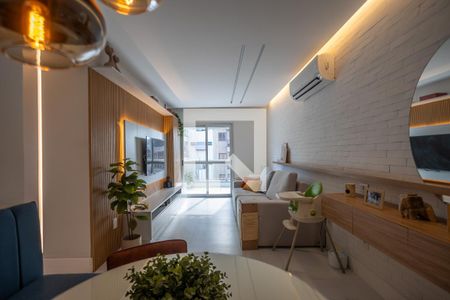 Sala de apartamento à venda com 3 quartos, 78m² em Tijuca, Rio de Janeiro