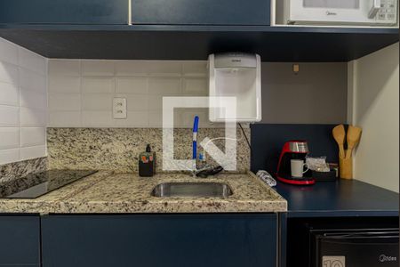 Studio à venda com 25m², 1 quarto e sem vagaCozinha