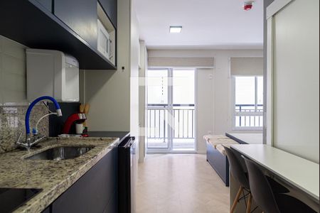 Studio à venda com 25m², 1 quarto e sem vagaCozinha