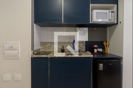 Studio à venda com 25m², 1 quarto e sem vagaCozinha