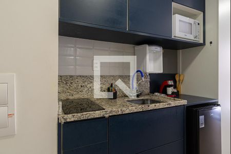 Studio à venda com 25m², 1 quarto e sem vagaCozinha