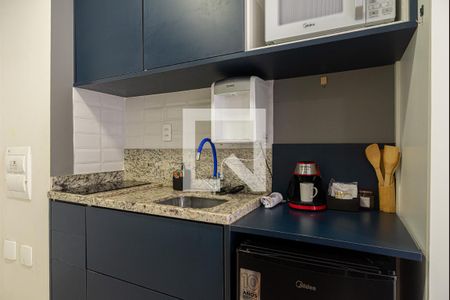 Studio à venda com 25m², 1 quarto e sem vagaCozinha