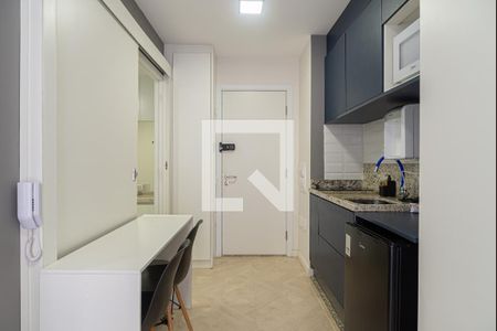 Studio à venda com 25m², 1 quarto e sem vagaCozinha