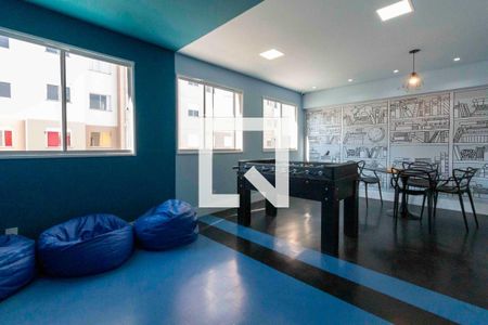Apartamento à venda com 47m², 2 quartos e sem vagaÁrea comum - Sala de Jogos