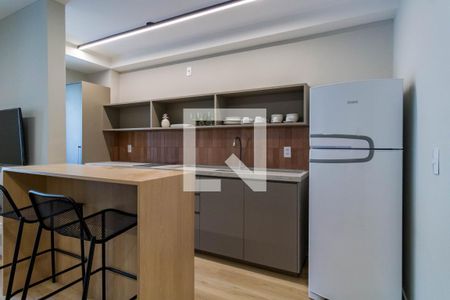 Cozinha de apartamento para alugar com 1 quarto, 35m² em Jardim Ampliacao, São Paulo