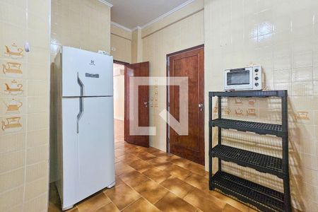 Cozinha de apartamento para alugar com 4 quartos, 145m² em Pr. das Asturias, Guarujá
