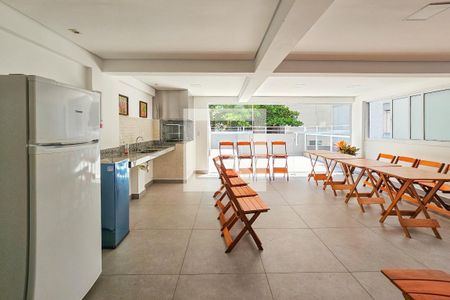 Área comum de apartamento para alugar com 4 quartos, 145m² em Pr. das Asturias, Guarujá
