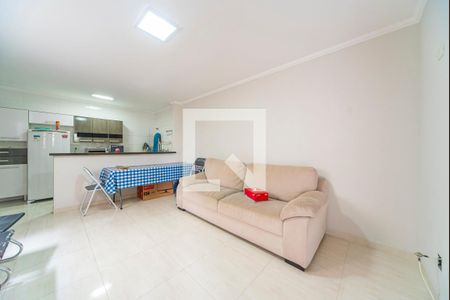 Sala de apartamento à venda com 2 quartos, 100m² em Jardim Ocara, Santo André