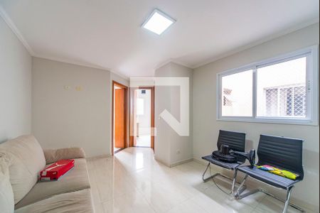 Sala de apartamento à venda com 2 quartos, 100m² em Jardim Ocara, Santo André