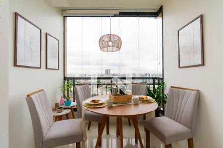 Varanda da Sala de apartamento à venda com 2 quartos, 110m² em Parque Independencia, São Paulo