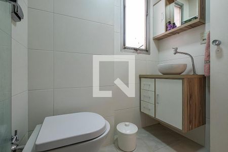 Banheiro de apartamento para alugar com 1 quarto, 46m² em Cerqueira César, São Paulo