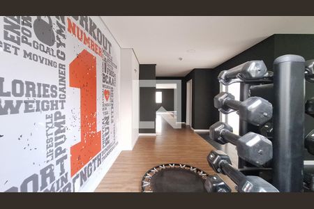 Apartamento para alugar com 44m², 1 quarto e sem vaga Apartamento para alugar com 44m², 1 quarto e sem vagaAcademia