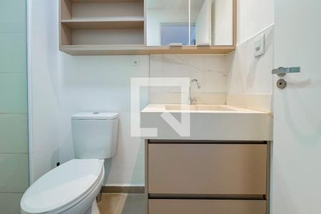 Studio para alugar com 29m², 1 quarto e 1 vaga Studio para alugar com 29m², 1 quarto e 1 vagaBanheiro
