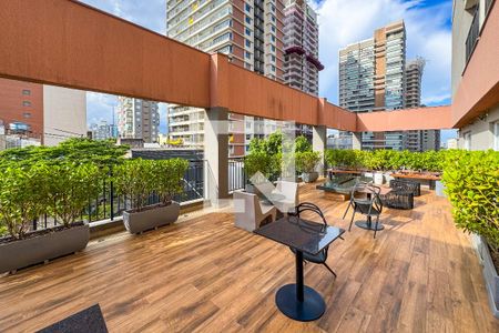 Studio para alugar com 29m², 1 quarto e 1 vaga Studio para alugar com 29m², 1 quarto e 1 vagaÁrea comum - Salão de festas