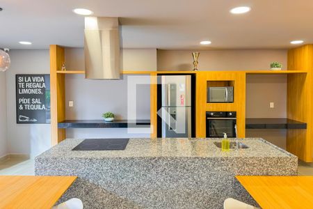 Studio para alugar com 29m², 1 quarto e 1 vaga Studio para alugar com 29m², 1 quarto e 1 vagaEspaço Gourmet