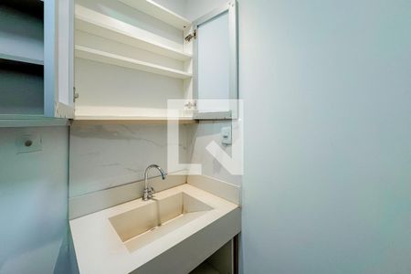 Studio para alugar com 29m², 1 quarto e 1 vaga Studio para alugar com 29m², 1 quarto e 1 vagaBanheiro