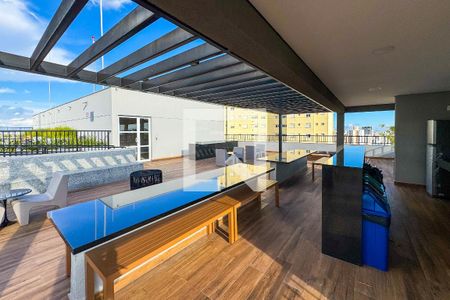 Studio para alugar com 29m², 1 quarto e 1 vaga Studio para alugar com 29m², 1 quarto e 1 vagaChurrasqueira Rooftop