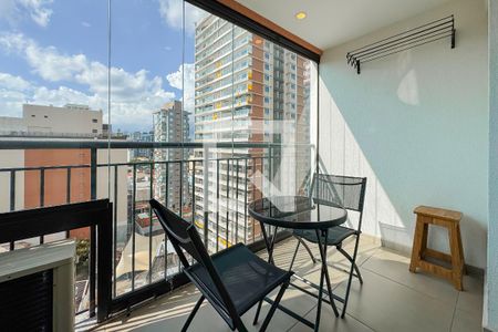 Varanda de kitnet/studio para alugar com 1 quarto, 29m² em Vila Mariana, São Paulo