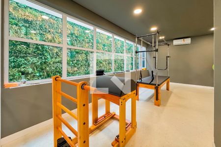 Studio para alugar com 29m², 1 quarto e 1 vaga Studio para alugar com 29m², 1 quarto e 1 vagaAcademia