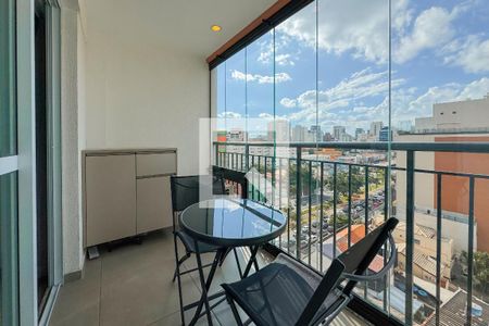 Varanda de kitnet/studio para alugar com 1 quarto, 29m² em Vila Mariana, São Paulo