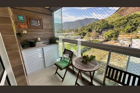 Varanda de apartamento à venda com 3 quartos, 133m² em Vargem Pequena, Rio de Janeiro