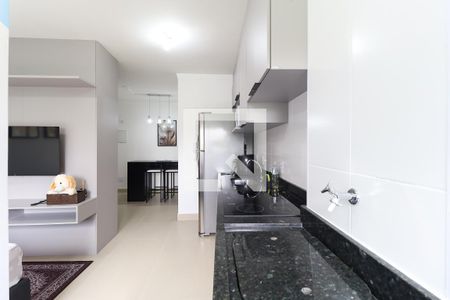 Studio para alugar com 41m², 1 quarto e sem vagaCozinha / Área de serviço