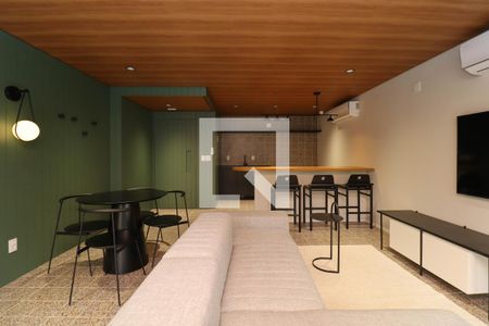 Studio para alugar com 24m², 1 quarto e sem vaga Studio para alugar com 24m², 1 quarto e sem vagaÁrea comum