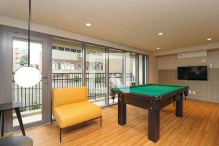 Studio para alugar com 24m², 1 quarto e sem vaga Studio para alugar com 24m², 1 quarto e sem vagaÁrea comum - Sala de jogos