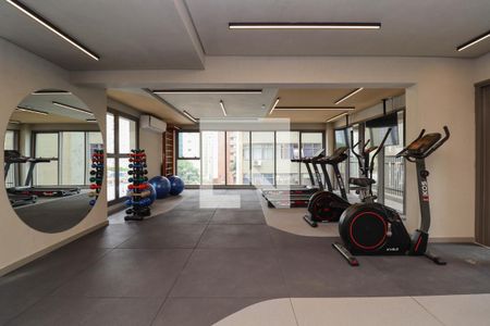 Studio para alugar com 24m², 1 quarto e sem vaga Studio para alugar com 24m², 1 quarto e sem vagaÁrea comum - Academia