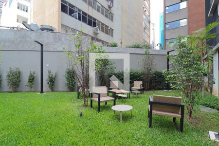 Studio para alugar com 24m², 1 quarto e sem vaga Studio para alugar com 24m², 1 quarto e sem vagaÁrea comum - Jardim