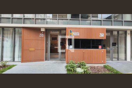 Studio para alugar com 24m², 1 quarto e sem vaga Studio para alugar com 24m², 1 quarto e sem vagaFachada