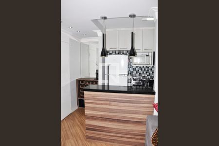 Apartamento para alugar com 49m², 2 quartos e 1 vagaDetalhe - Cozinha Americana