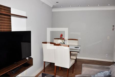 Detalhe - Sala e Sala de Jantar de apartamento para alugar com 2 quartos, 49m² em Jardim Iris, São Paulo
